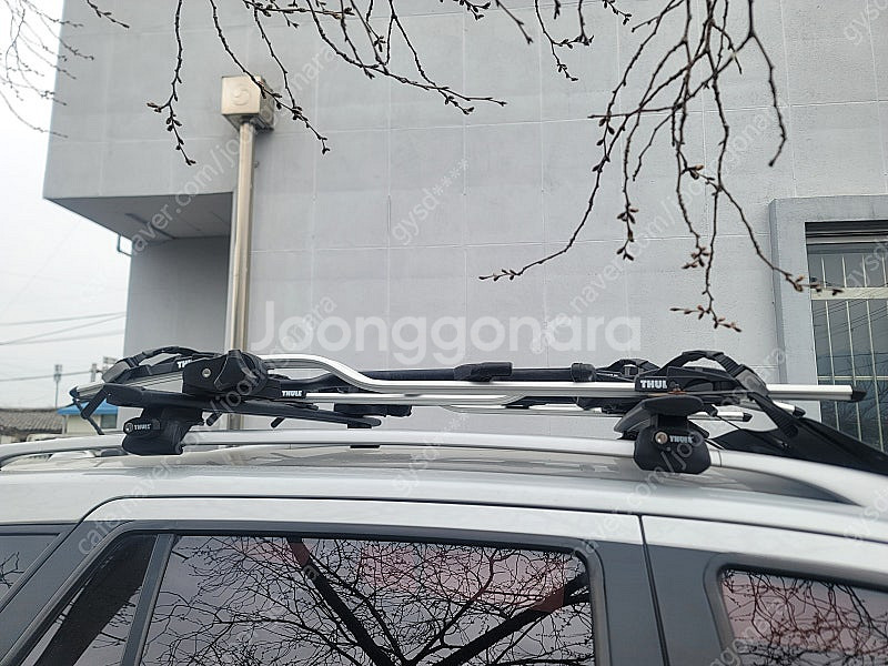 툴레 자전거 598캐리어 세트--2